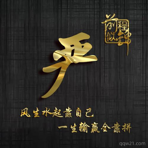 2023年虎年大吉姓氏头像肖 2