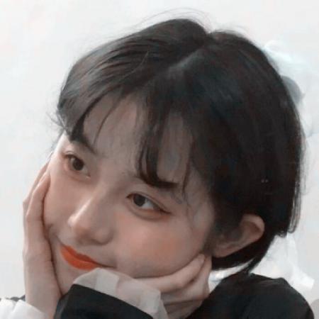可爱头像真人女生头像手机遮脸 1