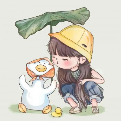 可爱卡通微信头像女 2