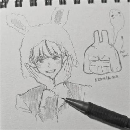 素描人物头像视频教程 1