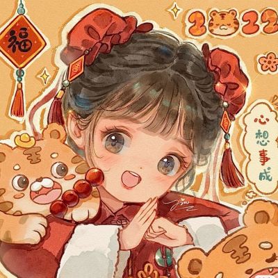 头像图片2023卡通短发 5