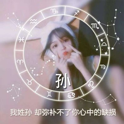 qq姓氏头像大全带字 4
