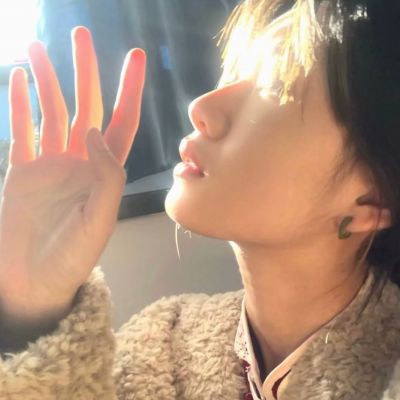 女头像ins高级质感夕阳 2