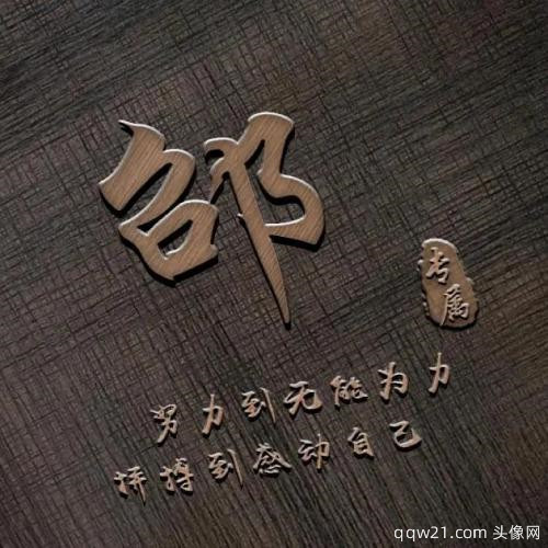 姓氏立体头像 6