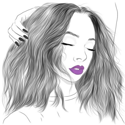 简单女生头像 1
