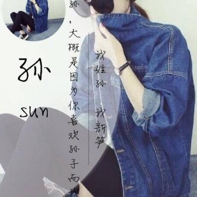 姓氏头像图片大全好看 4