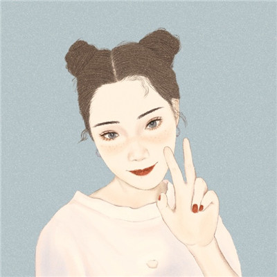 小清新头像图片手绘 2