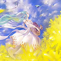 女生高级头像插画风 7