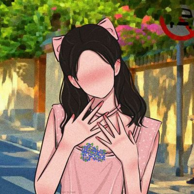 个性头像 背影 卡通 5