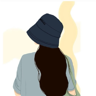 小众头像冷淡风插画