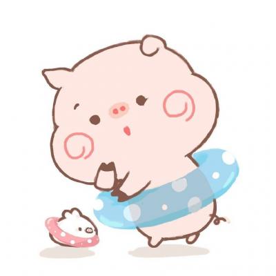 小猪头像图片卡通