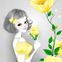 头像女背景漫画 6