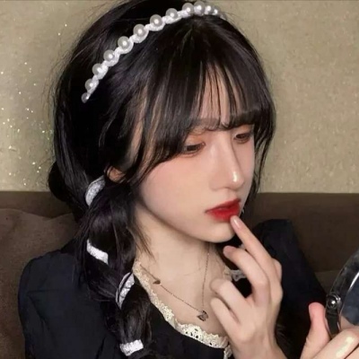 暗黑系头像女高冷 1