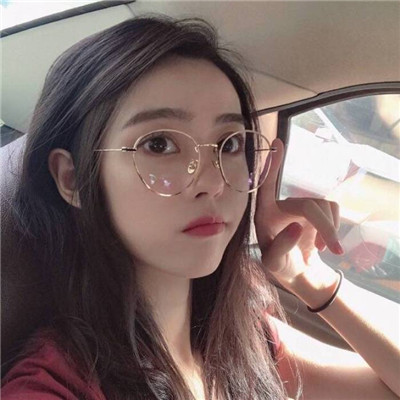 真人头像女生可爱挡脸 4