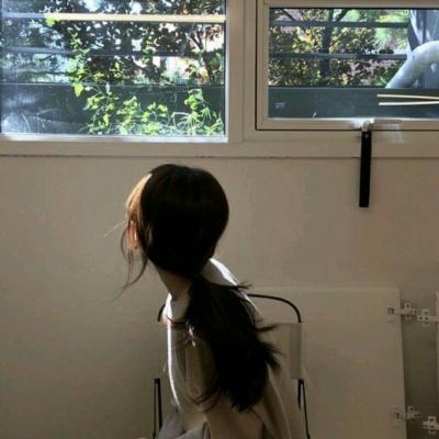 女生头像ins冷淡风背影 3