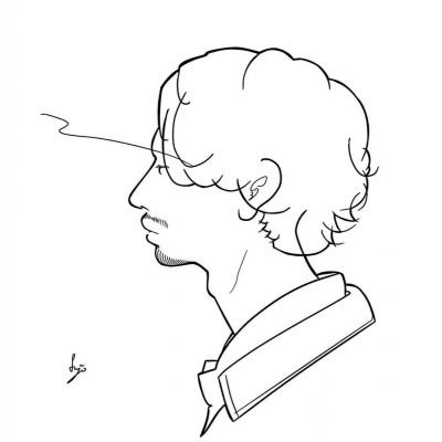 个性头像男简笔画 4
