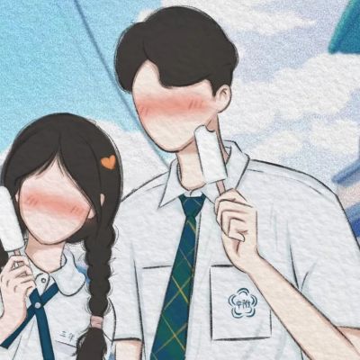 情侣头像动漫情头一人一张 1