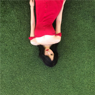 绿色森系头像女生 8
