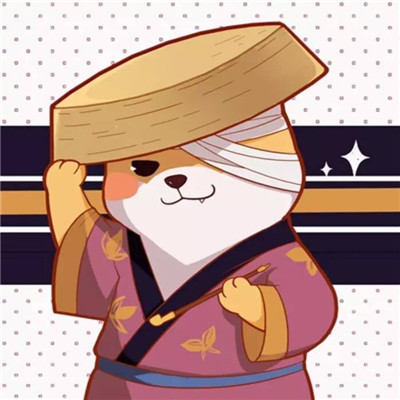 刘耀文同款头像柴犬