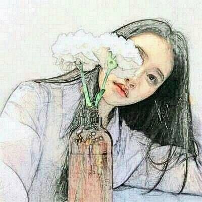 2023新款手绘女生头像 1