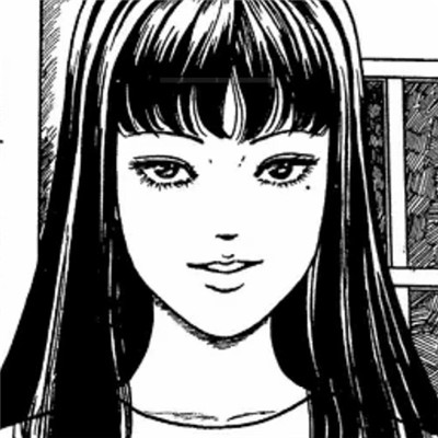 漫画头像女生黑白 4