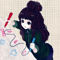 可爱头像卡通 动漫 小女孩 2