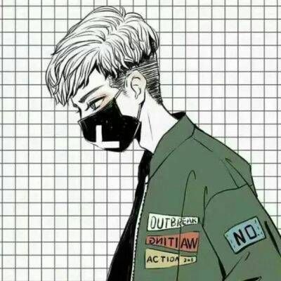 头像简约小清新小男孩