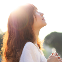 女头像ins高级质感夕阳 1
