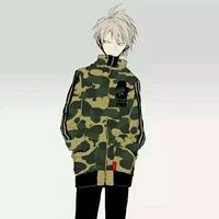 黑暗系压抑动漫男头像 6