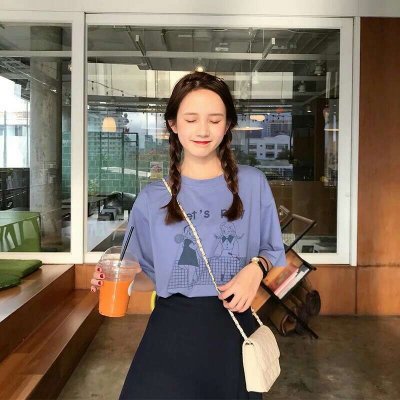 头像女蓝色系图片 8