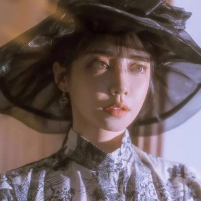 真人头像女生日落 5