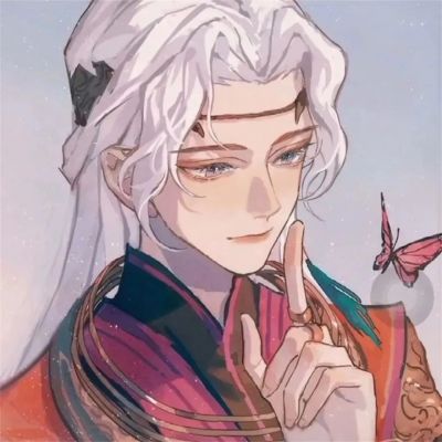 好看的不易撞双人情侣头像 5