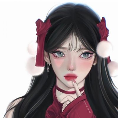 头像动漫文艺女 3