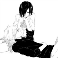 黑白漫画头像 2