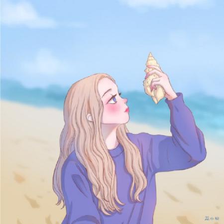 女生高级头像插画风 2