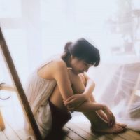 qq头像女生小清新侧脸 3
