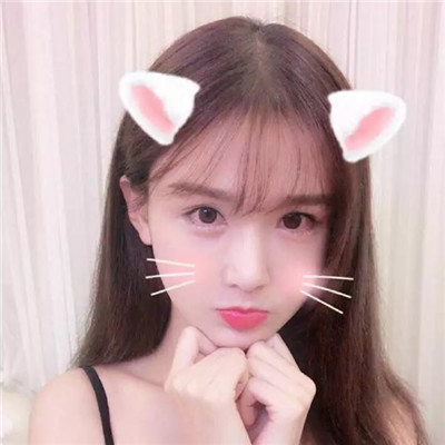 真人头像女挡脸图片 5