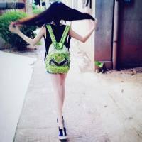 成年女性头像背影阳光 8
