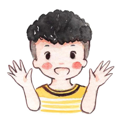 简单头像卡通男 5