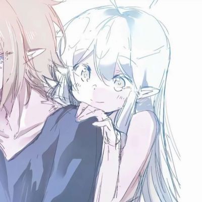 长草颜团子情侣头像 3