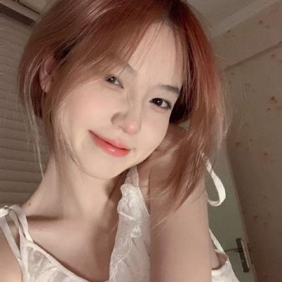 真人头像女生可爱挡脸 6