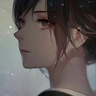 头像女背影或侧面动漫 5