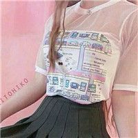 qq头像粉色女生 4