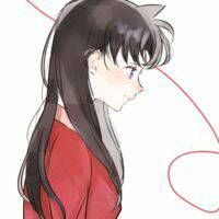 红色系女生头像动漫 2