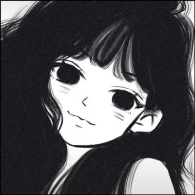 画动漫女孩头像简笔画教程 4