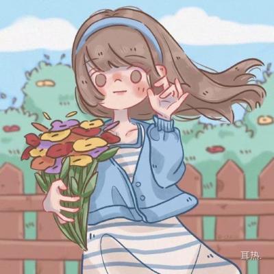 加油头像女生动漫 3