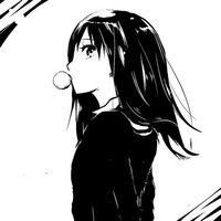 女生头像高级质感动漫黑色 3