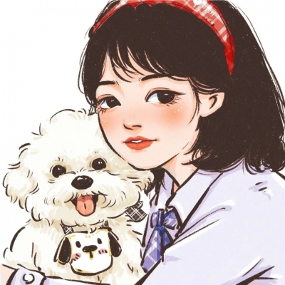 头像手绘女生简单气质图片 7