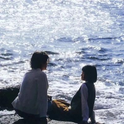 唯美仙气情侣头像 8
