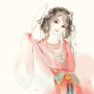 古风卡通头像女 3